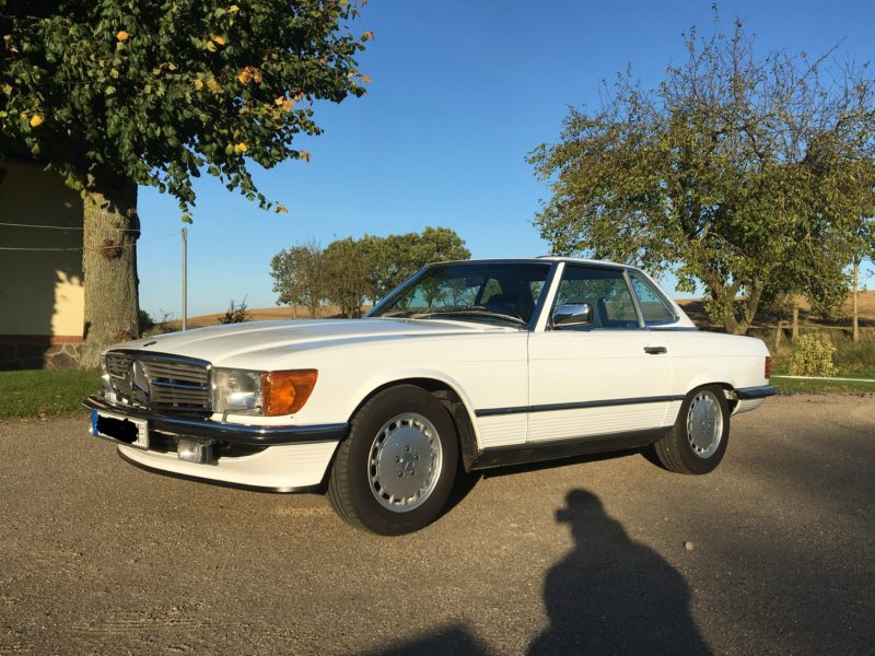 Tausche SL R107 560 gegen Caravan